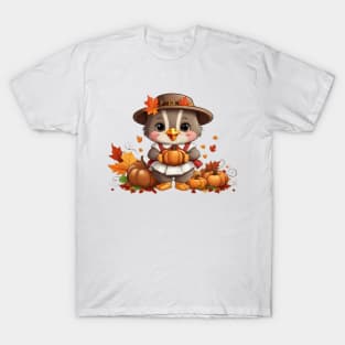 Thanksgiving Cute Turkey T-Shirt